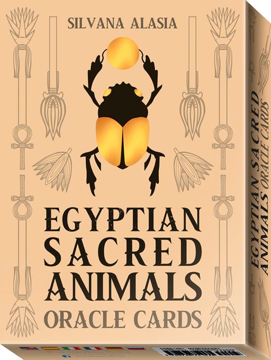 Egyptian sacred animals oracle - Silvana Alasia - copertina