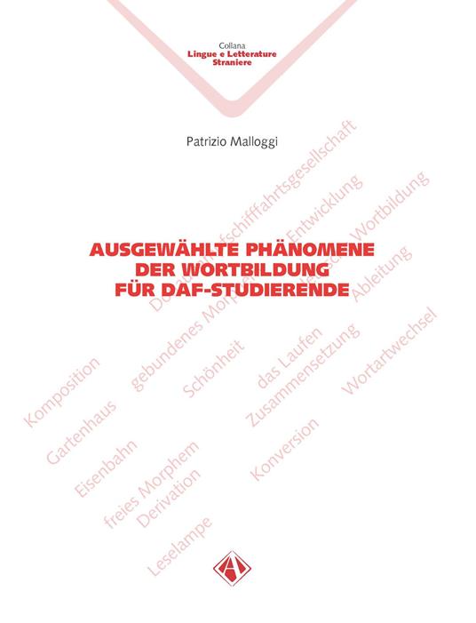 Ausgewählte phänomene der wortbildung für daf-studierende - Patrizio Malloggi - copertina
