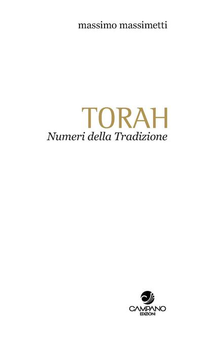 Torah. Numeri della Tradizione. Quaderno. Vol. 3 - Massimo Massimetti - copertina