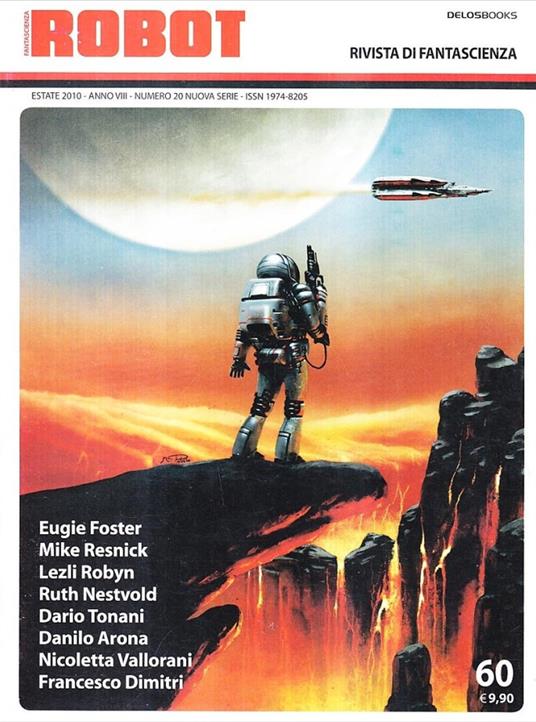 Robot. Rivista di fantascienza (2010). Vol. 60 - copertina