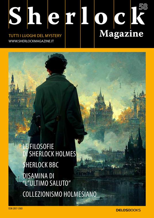 Sherlock Magazine. Tutti i luoghi del mystery. Vol. 58 - copertina