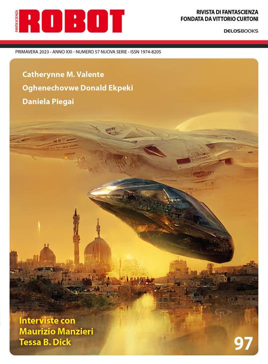 Robot. Rivista di fantascienza (2022). Vol. 97 - copertina