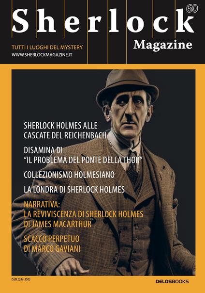 Sherlock Magazine. Tutti i luoghi del mystery. Vol. 60 - copertina