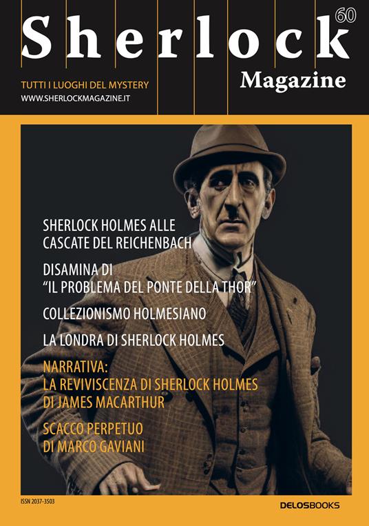 Sherlock Magazine. Tutti i luoghi del mystery. Vol. 60 - copertina