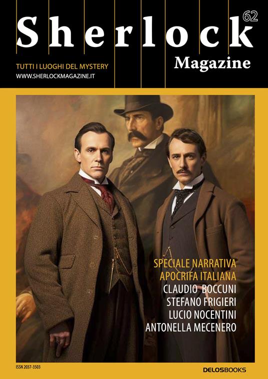Sherlock Magazine. Tutti i luoghi del mystery. Vol. 62 - copertina