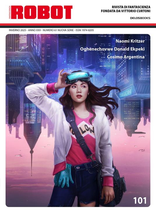 Robot. Rivista di fantascienza (2025). Vol. 101 - copertina