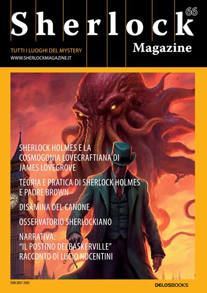 Sherlock Magazine. Tutti i luoghi del mystery. Vol. 66 - copertina