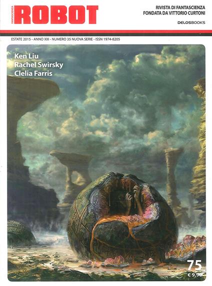 Robot. Rivista di fantascienza (2015). Vol. 75 - copertina