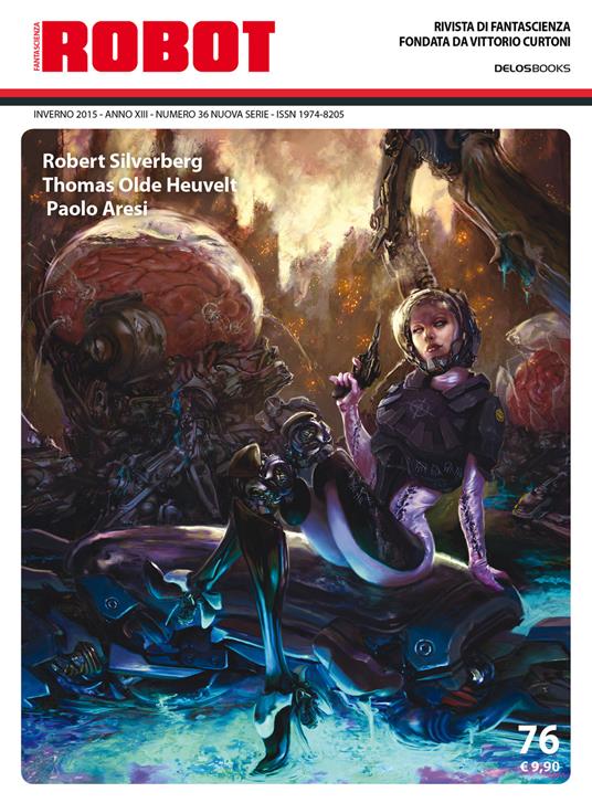 Robot. Rivista di fantascienza. Vol. 76 - copertina