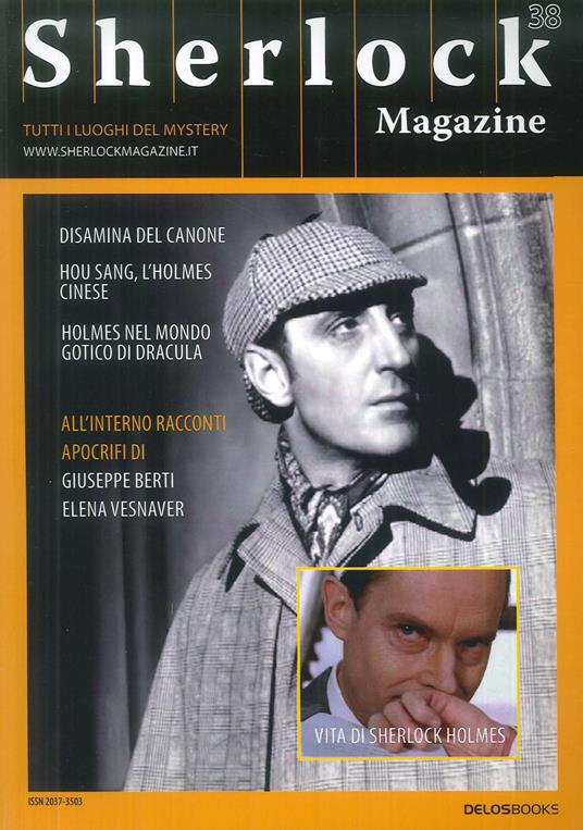 Sherlock Magazine. Tutti i luoghi del mystery. Vol. 38 - copertina