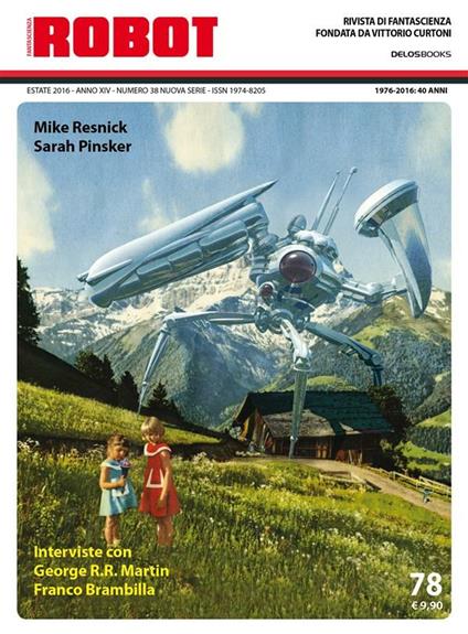 Robot. Rivista di fantascienza (2016). Vol. 78 - Silvio Sosio - ebook