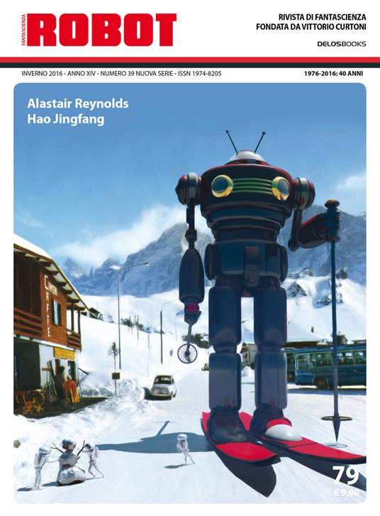 Robot. Rivista di fantascienza (2016). Vol. 79 - copertina
