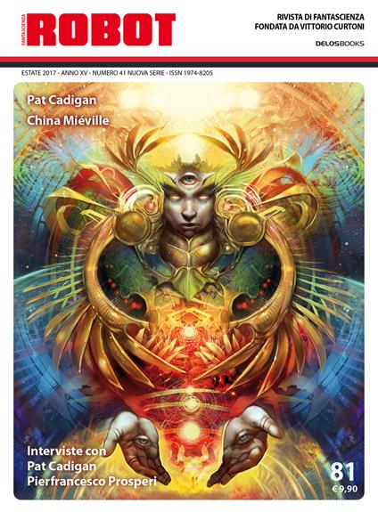 Robot. Rivista di fantascienza (2017). Vol. 81 - copertina