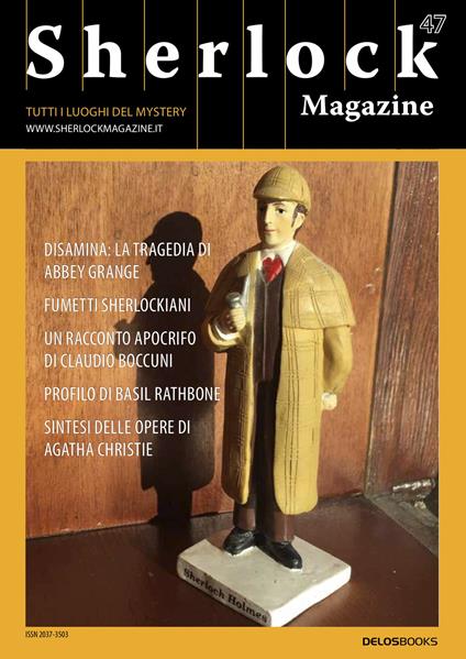 Sherlock Magazine. Tutti i luoghi del mystery. Vol. 47 - copertina