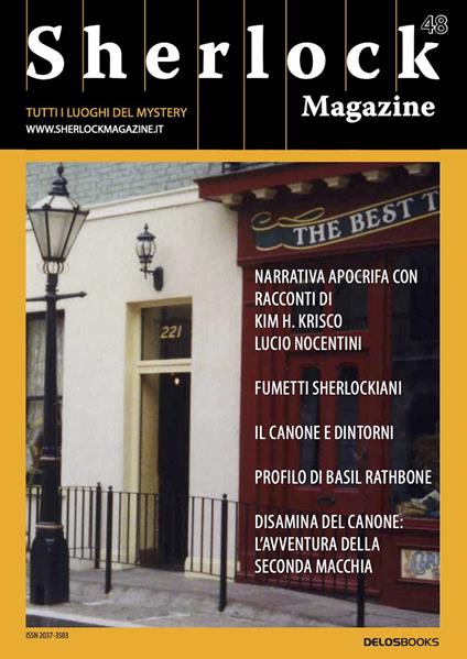 Sherlock Magazine. Tutti i luoghi del mystery. Vol. 48 - copertina