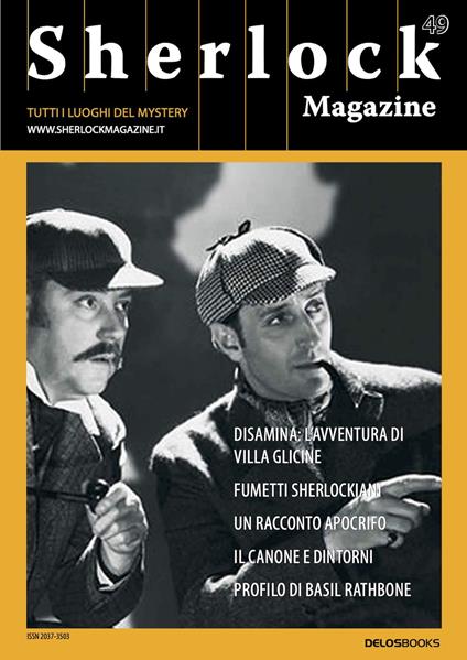 Sherlock Magazine. Tutti i luoghi del mystery. Vol. 49 - copertina