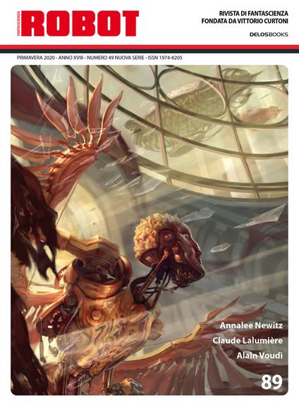 Robot. Rivista di fantascienza (2020). Vol. 89 - copertina