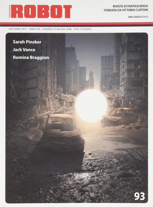 Robot. Rivista di fantascienza (2021). Vol. 93 - copertina
