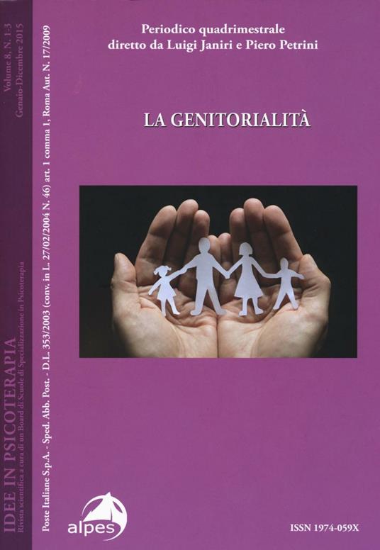 Idee in psicoterapia. Vol. 8: La genitorialità. - copertina