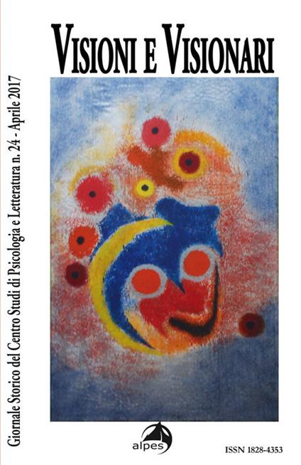 Giornale storico del centro studi di psicologia e letteratura (2017). Vol. 24: Visioni e visionari - copertina