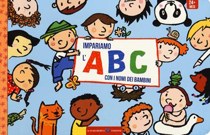 Impariamo l'ABC con i nomi dei bambini. Ediz. a colori - Heidemarie Brosche,Zora - copertina