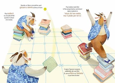 I libri del signor Caprone. Ediz. a colori - Francesca Mascheroni - 3