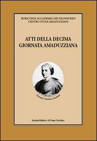 Atti della 10° giornata amaduzziana - copertina