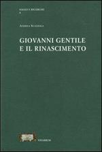 Giovanni Gentile e il Rinascimento