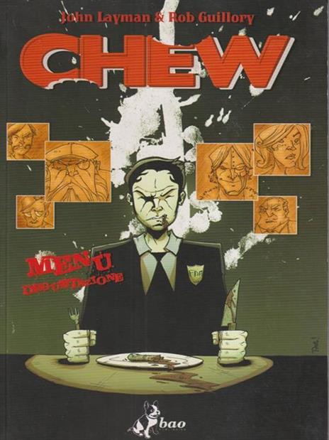 Menù degustazione. Chew. Vol. 1 - John Layman,Rob Guillory - copertina