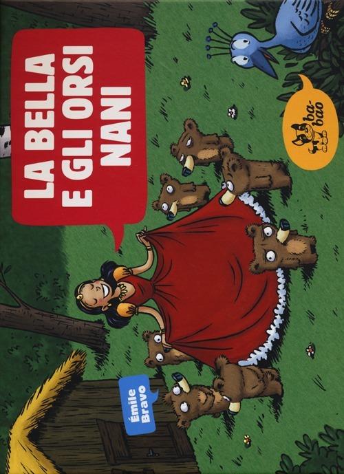 La bella e gli orsi nani - Émile Bravo - copertina