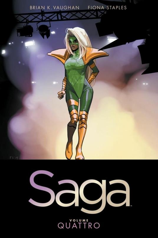 Saga. Vol. 4 - Brian K. Vaughan,Fiona Staples - copertina