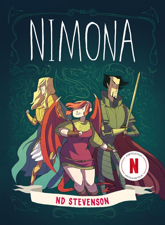 Nimona - N. D. Stevenson - copertina