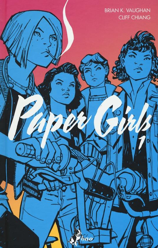 Paper girls. Vol. 1 - Brian K. Vaughan,Cliff Chiang - copertina