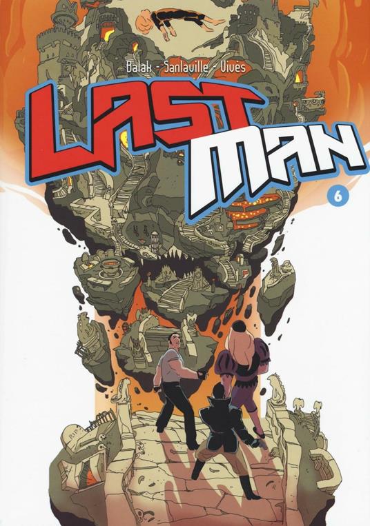 Last man. Con adesivi. Vol. 6 - Balak,Michaël Sanlaville,Bastien Vivès - copertina