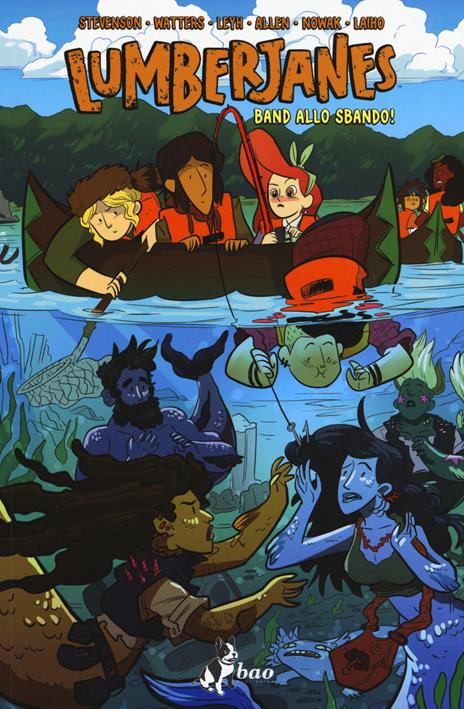 Band allo sbando! Lumberjanes. Vol. 5 - copertina