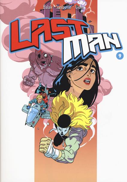 Last man. Con adesivi. Vol. 9 - Balak,Michaël Sanlaville,Bastien Vivès - copertina