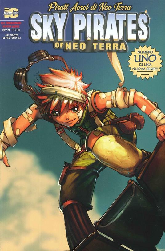 Gli immaginari II. Pirati aerei di Neo Terra. Vol. 1 - copertina