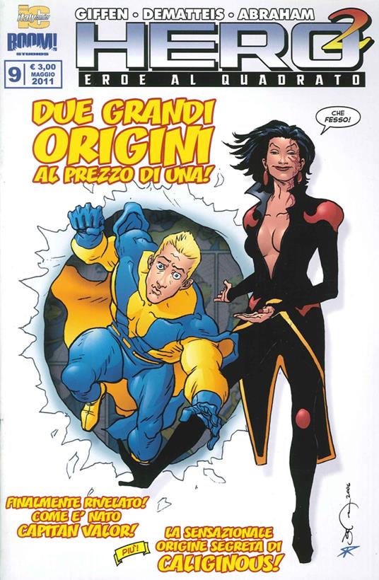 Hero squared. Eroe al quadrato. Vol. 9 - copertina