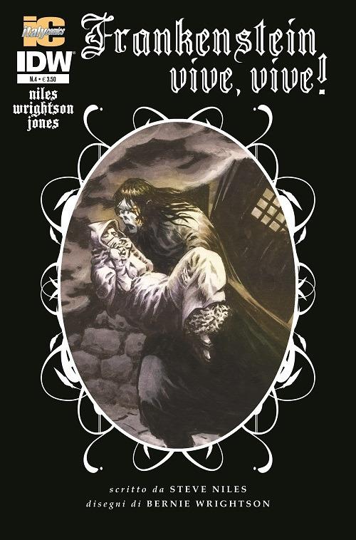Frankenstein vive, vive!. Vol. 4 - Steve Niles,Bernie Wrightson - copertina