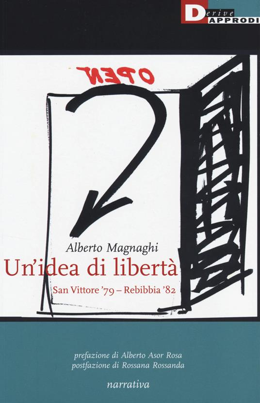 Un'idea di libertà. San Vittore '79-Rebibbia '82 - Alberto Magnaghi - copertina