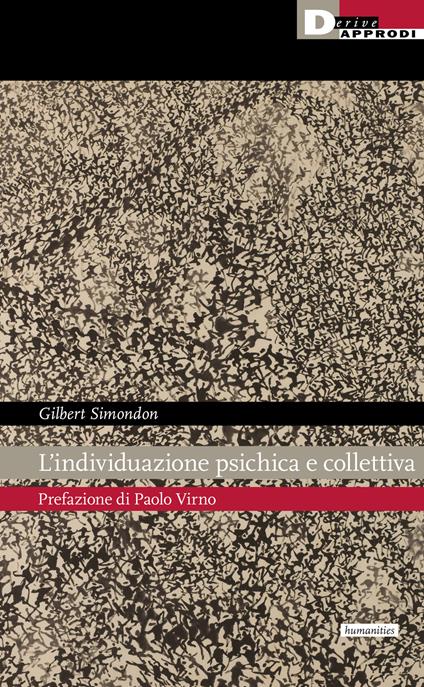 L' individuazione psichica e collettiva - Gilbert Simondon - copertina