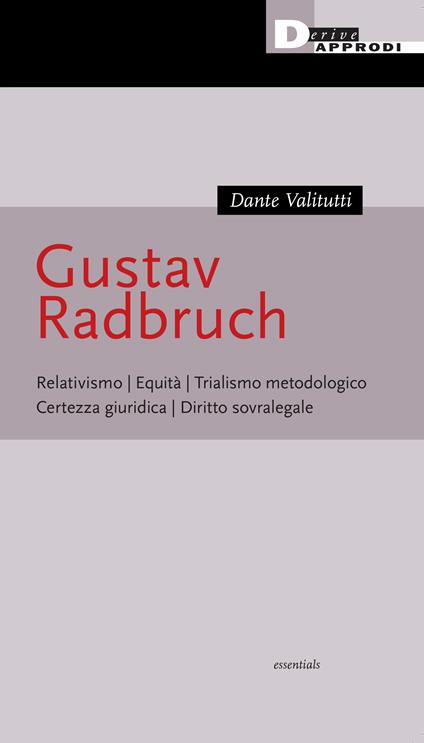 Gustav Radbruch - Dante Valitutti - copertina