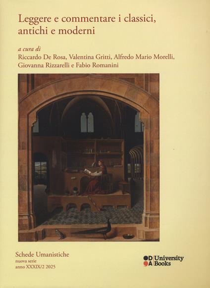 Schede umanistiche. Rivista semestrale dell'Archivio Umanistico Rinascimentale Bolognese. Vol. 38/2 - copertina