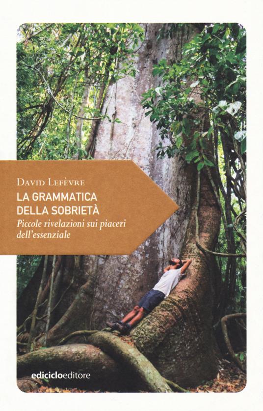 La grammatica della sobrietà. Piccole rivelazioni sui piaceri dell'essenziale - David Lefèvre - copertina