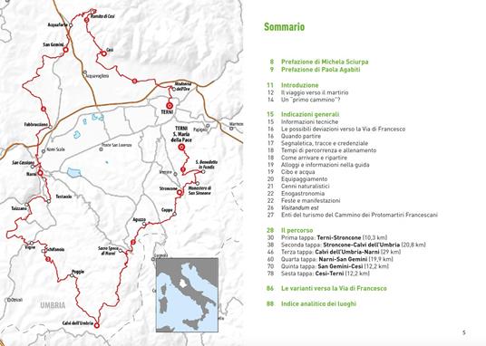 Il cammino dei protomartiri francescani. Anello di 6 tappe nella valle ternana - Fabrizio Ardito - 2
