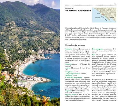 I sentieri delle Cinque Terre. Il Sentiero Verde Azzurro da Portovenere a Levanto e un’escursione sull'antica Via Aurelia - Albano Marcarini - 2