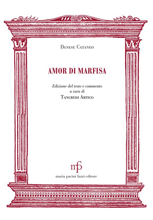 Amor di Marfisa - Danese Cataneo - copertina
