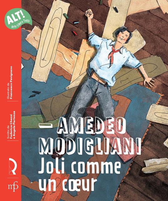 Amedeo Modigliani. Joli comme un cœur - Federica Chezzi,Angela Partenza - copertina