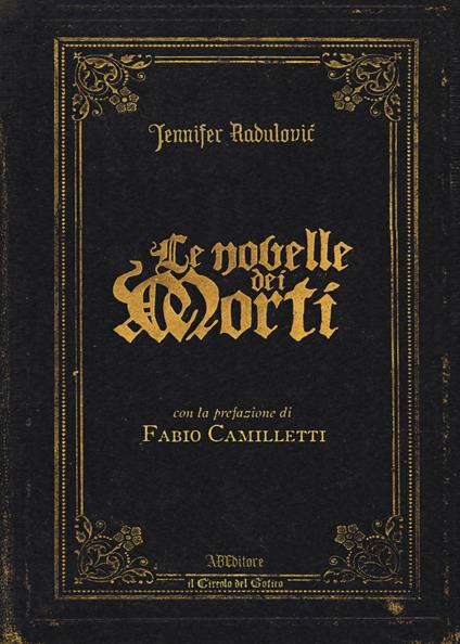 Le novelle dei morti - Jennifer Radulovic - copertina