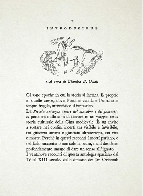 Piccola antologia cinese del macabro e del fantastico - 3